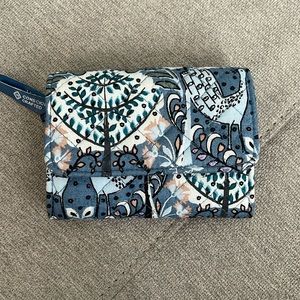 RFID Riley Compact Wallet in Enchantment Blue